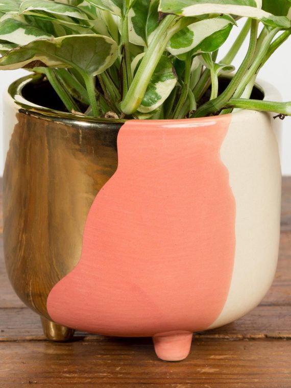 Blush Footie Planter